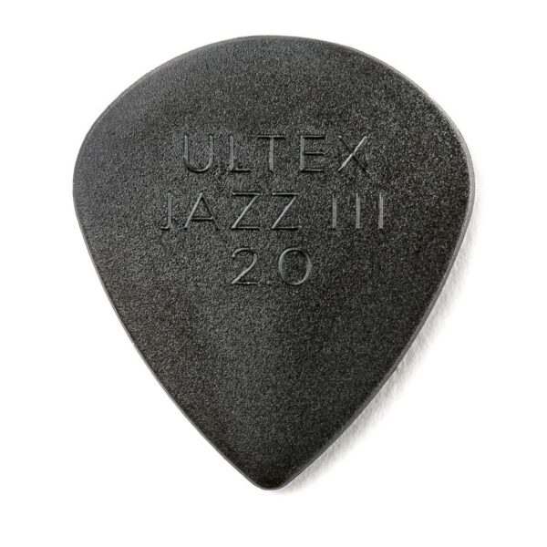 Dunlop JD-427P2.0 Ultex Jazz III 2.0mm 6 Pick Pack - Image 1