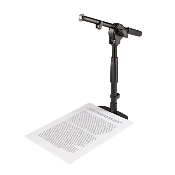 K&M 25995 Table/Floor Microphone Stand Black - Image 2