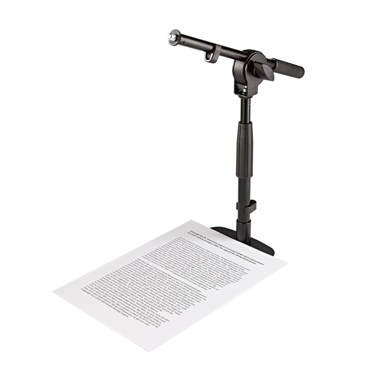 K&M 25995 Table/Floor Microphone Stand Black - Image 2