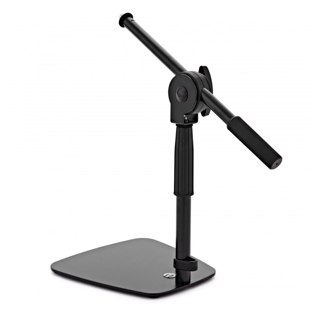 K&M 25995 Table/Floor Microphone Stand Black