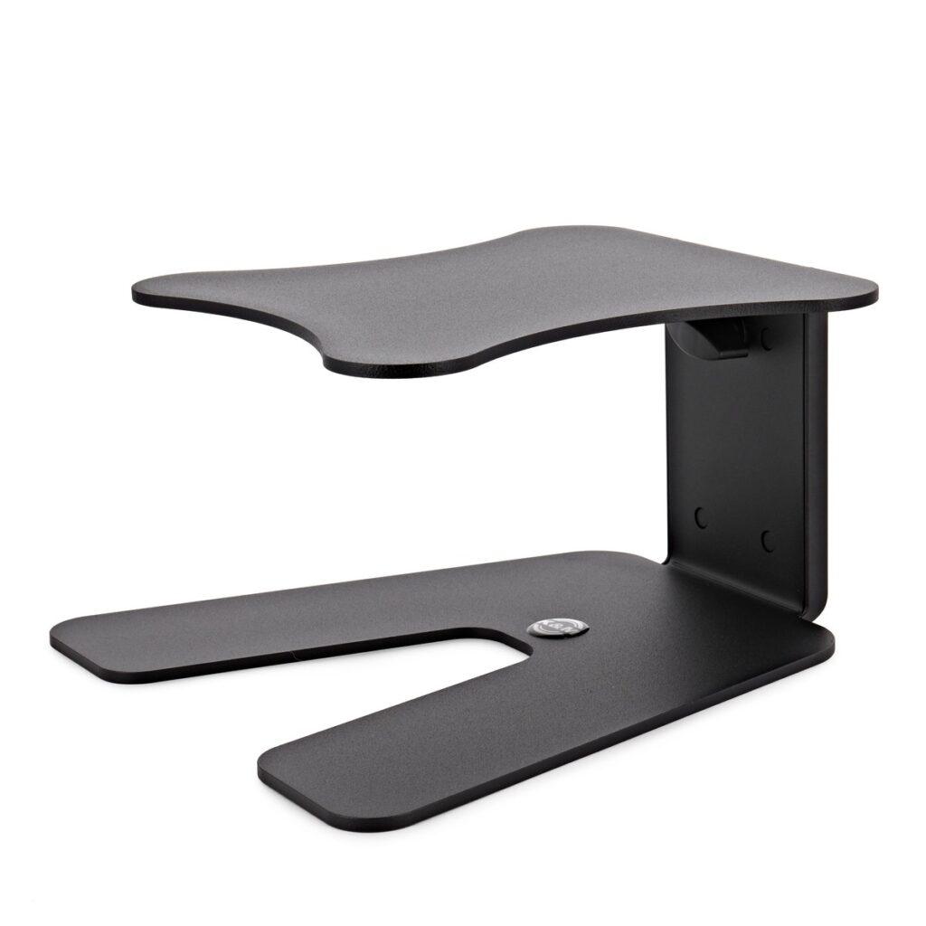 K&M 26774 Table Monitor Stand Structured Black