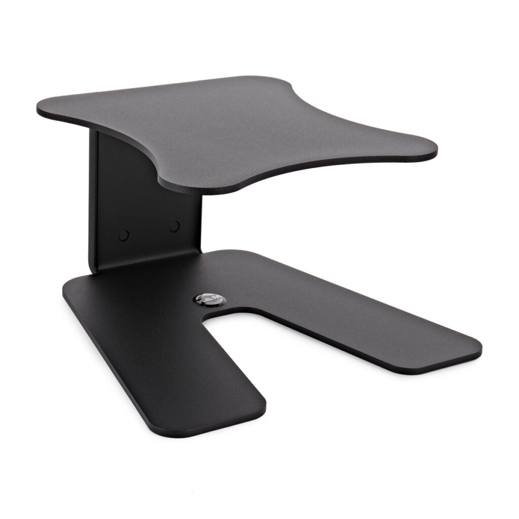 K&M 26774 Table Monitor Stand Structured Black
