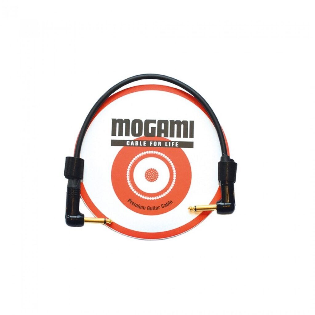Mogami Patch Cable with Neutrik Jack (Angled) 40cm