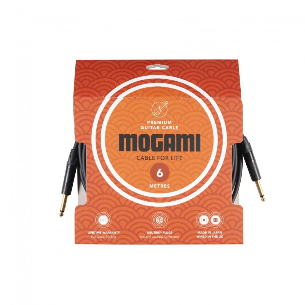 Mogami Premium Instrument Cable (Straight Jack) 6m