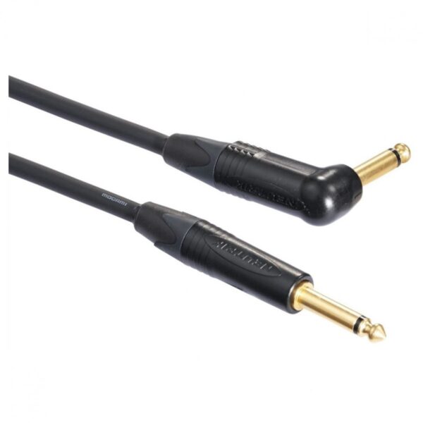 Mogami Premium Instrument Cable (Straight & Angled Jack) 3m - Image 2