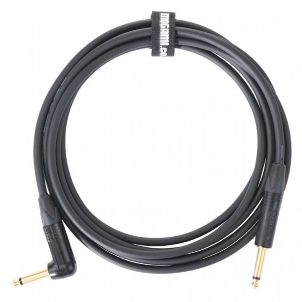 Mogami Premium Instrument Cable (Straight & Angled Jack) 3m