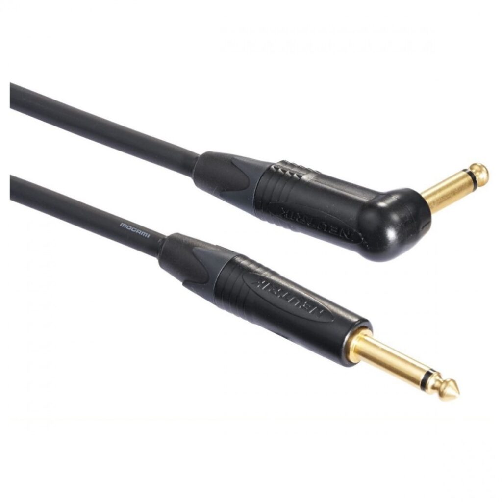 Mogami Premium Instrument Cable (Straight & Angled Jack) 6m