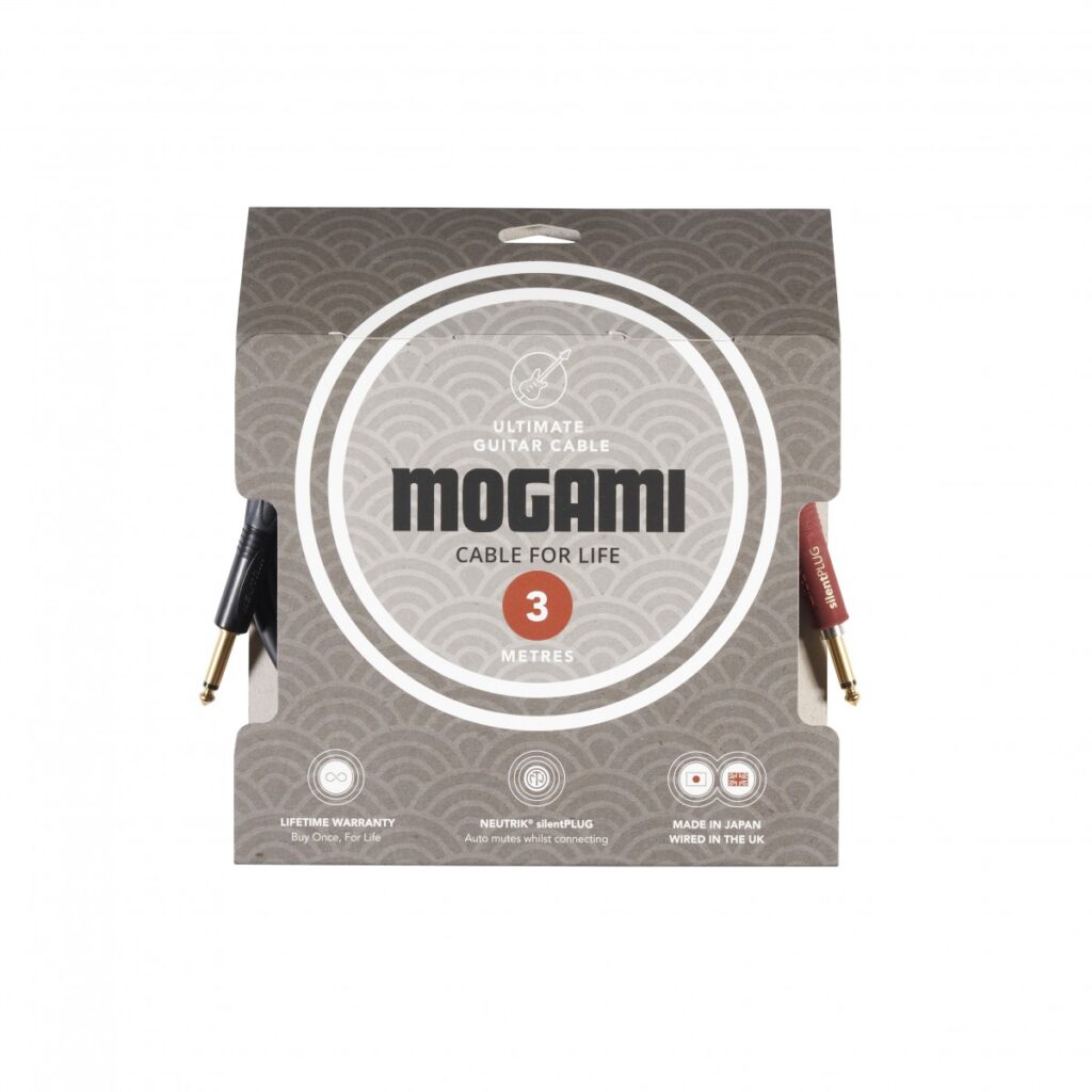 Mogami Ultimate Instrument Cable (Straight Jack) 3m