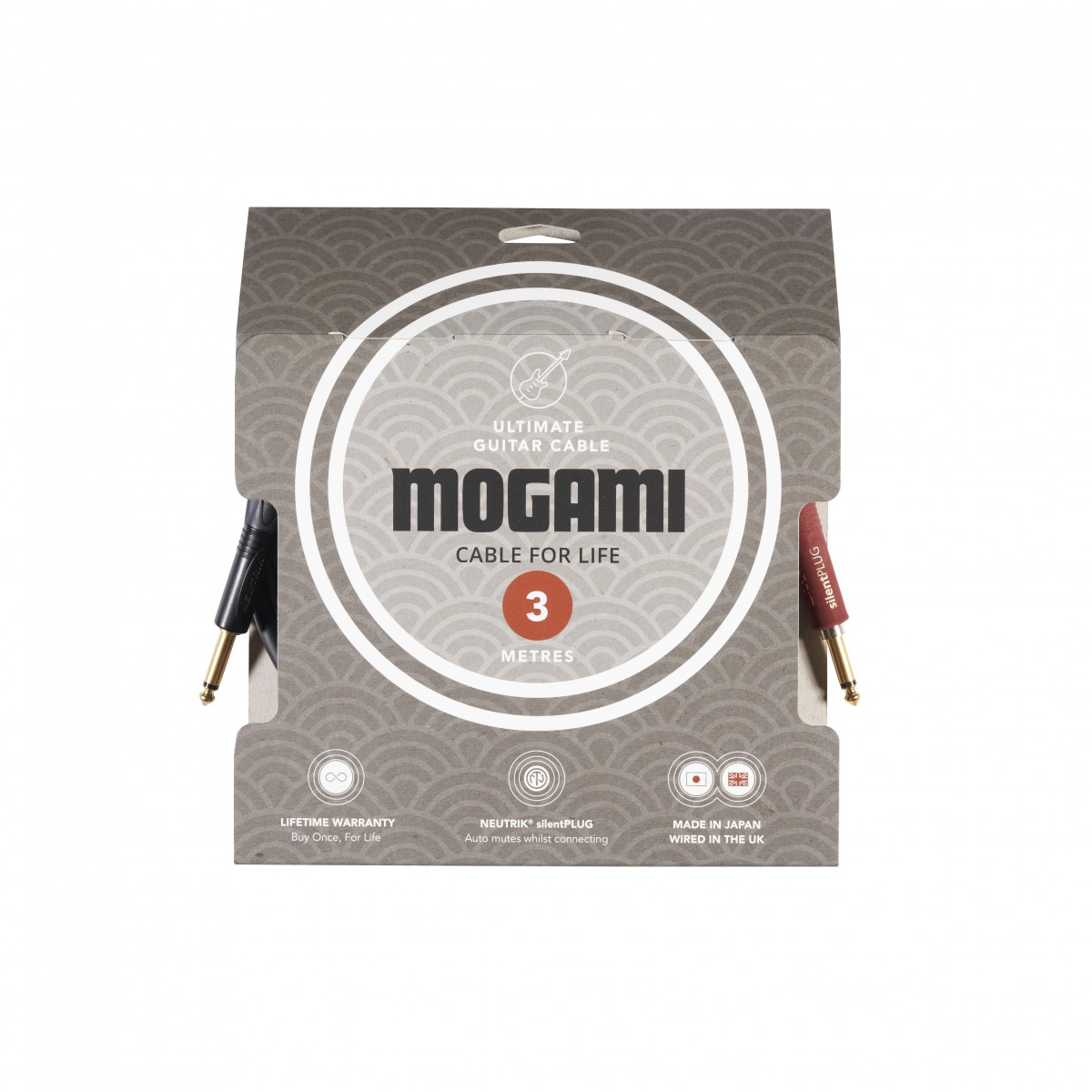 Mogami Ultimate Instrument Cable (Straight Jack) 3m - Image 1