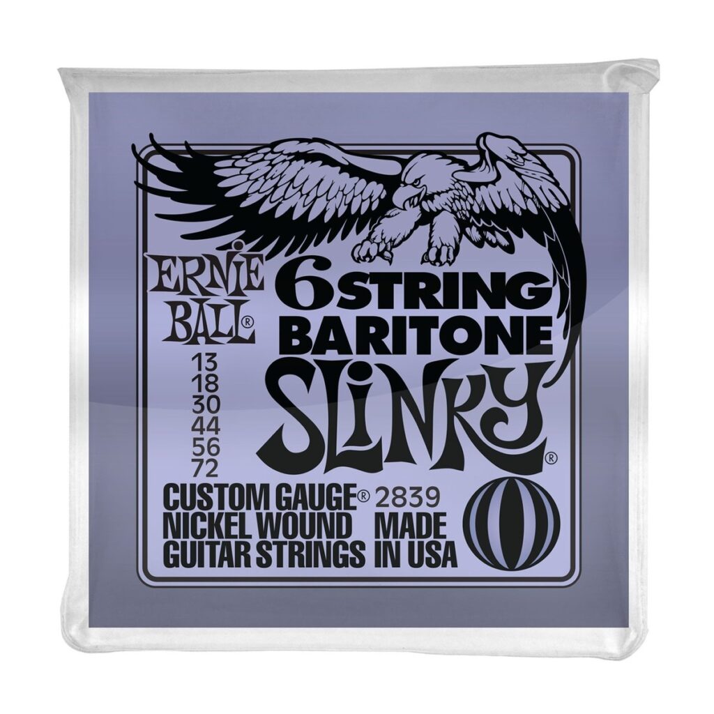 Ernie Ball 2839 Slinky Nickel Baritone Set 13-72
