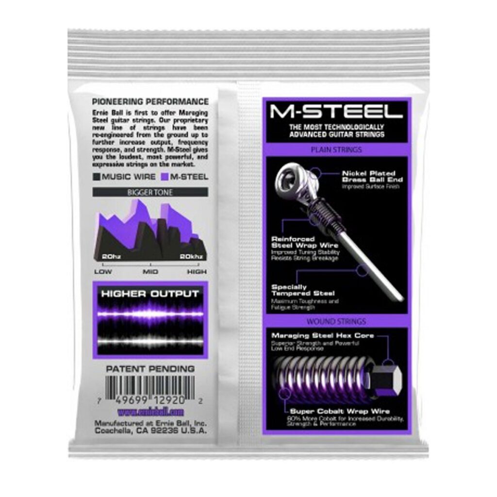 Ernie Ball 2920 Power Slinky M-Steel Set 11-48