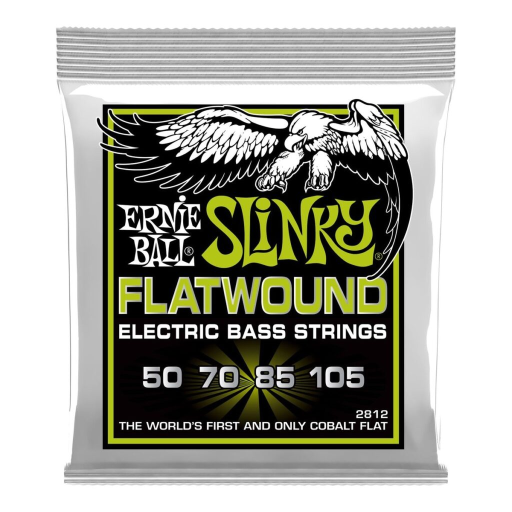 Ernie Ball 2812 Regular Slinky Flatwound Bass Set 50-105