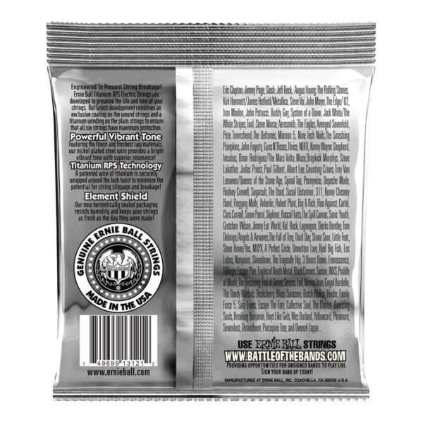 Ernie Ball 3122 Hybrid Slinky Coated Titanium Set 9-46 - Image 2