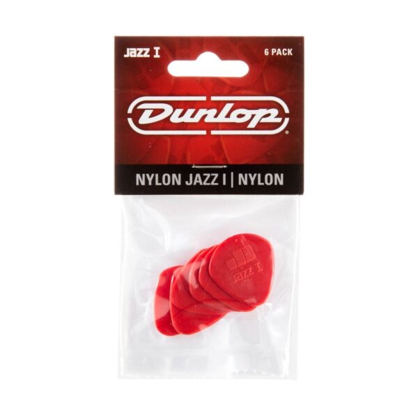 Dunlop Nylon Jazz I Red 1.10mm 6 Pack - Image 3