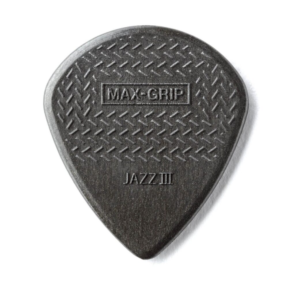 Dunlop Nylon Max-Grip Jazz III Carbon Fiber 1.38mm 6 Pack