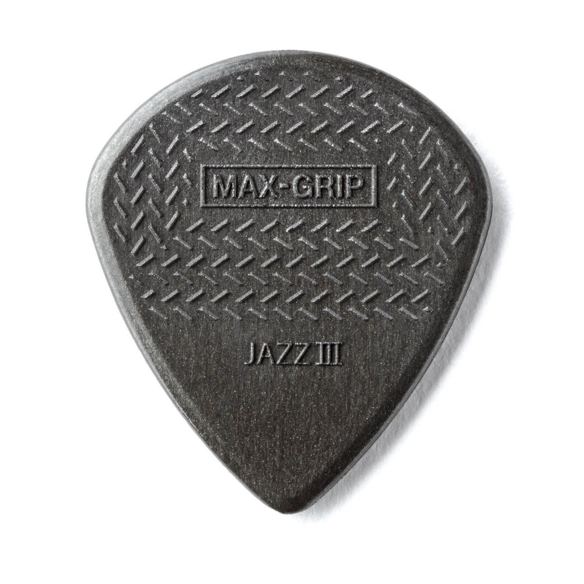 Dunlop Nylon Max-Grip Jazz III Carbon Fiber 1.38mm 6 Pack - Image 1