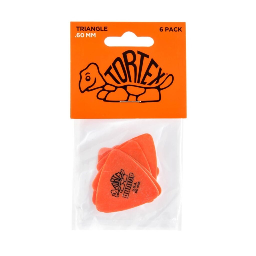 Dunlop Tortex Triangle 0.60mm 6 Pick Pack