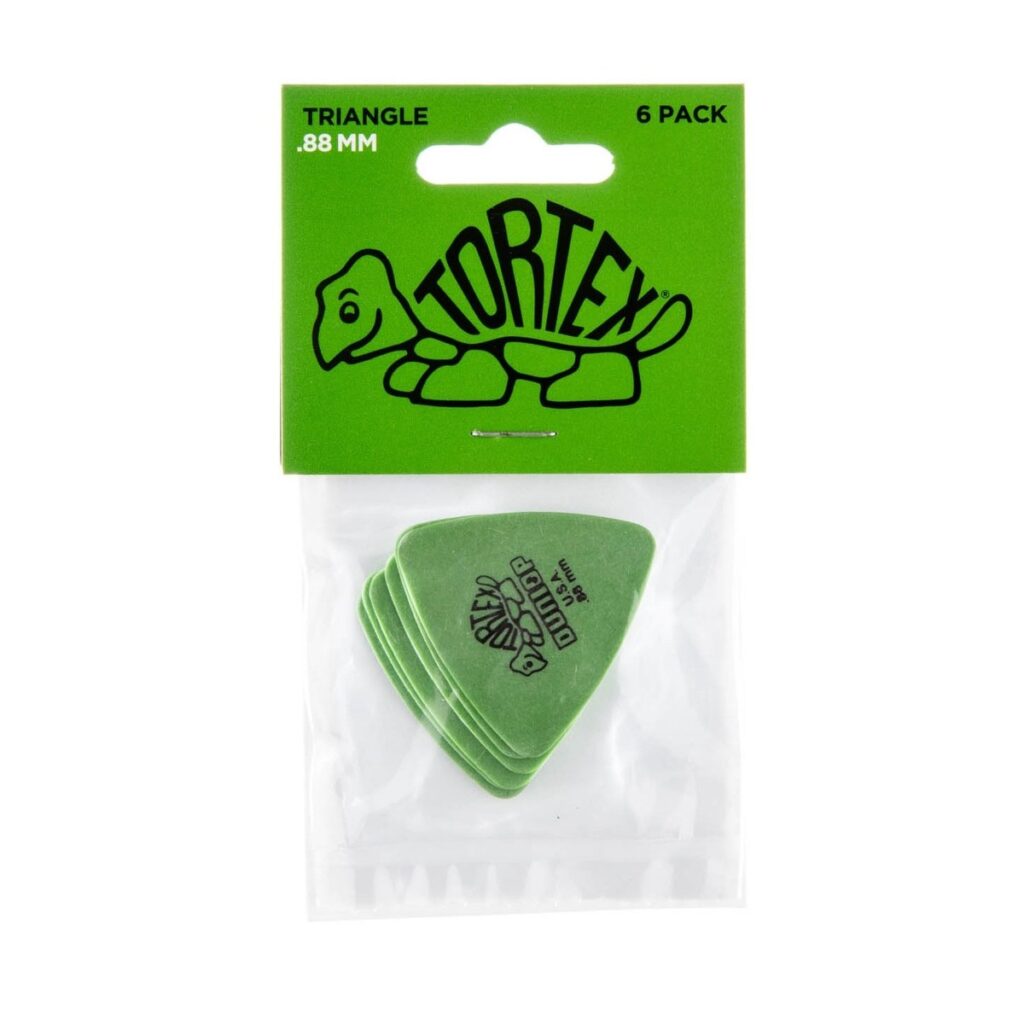 Dunlop Tortex Triangle 0.88mm 6 Pick Pack