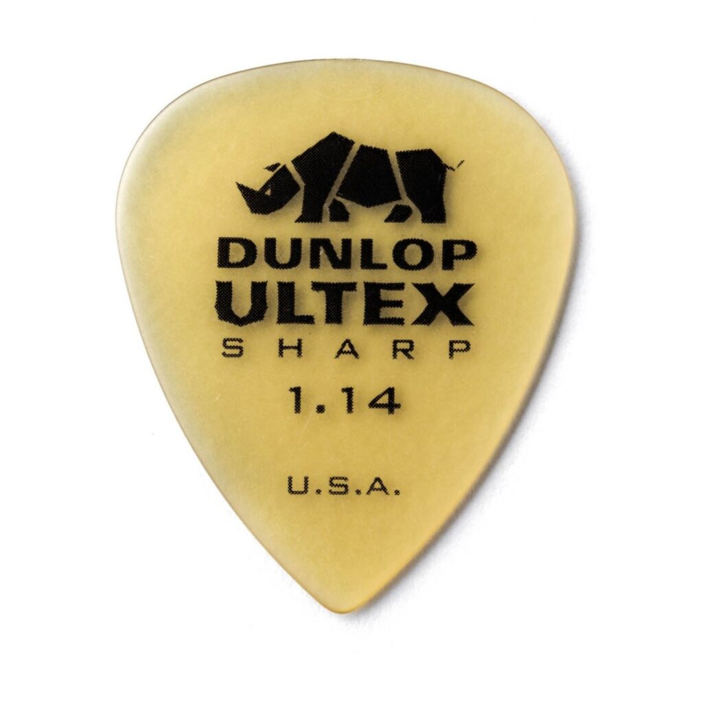 Dunlop Ultex Sharp 1.14mm 6 Pick Pack