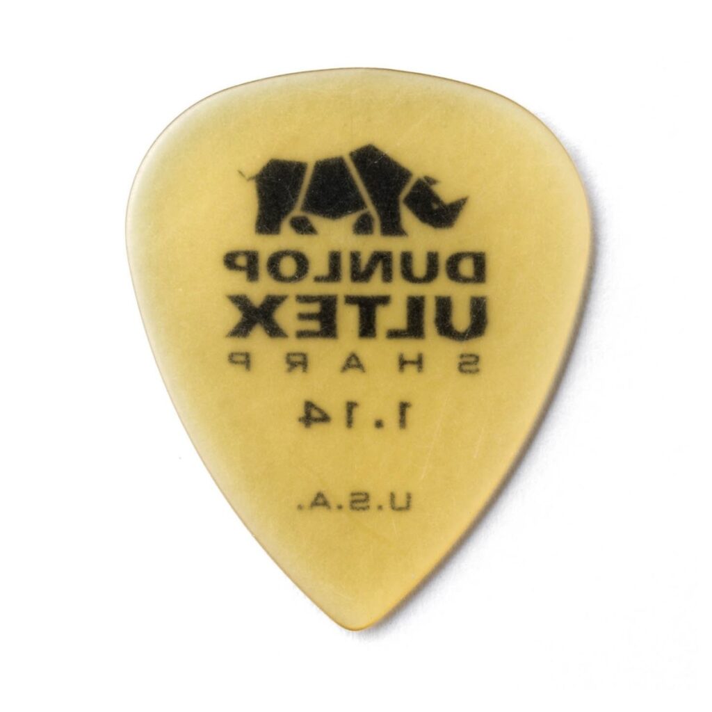 Dunlop Ultex Sharp 1.14mm 6 Pick Pack