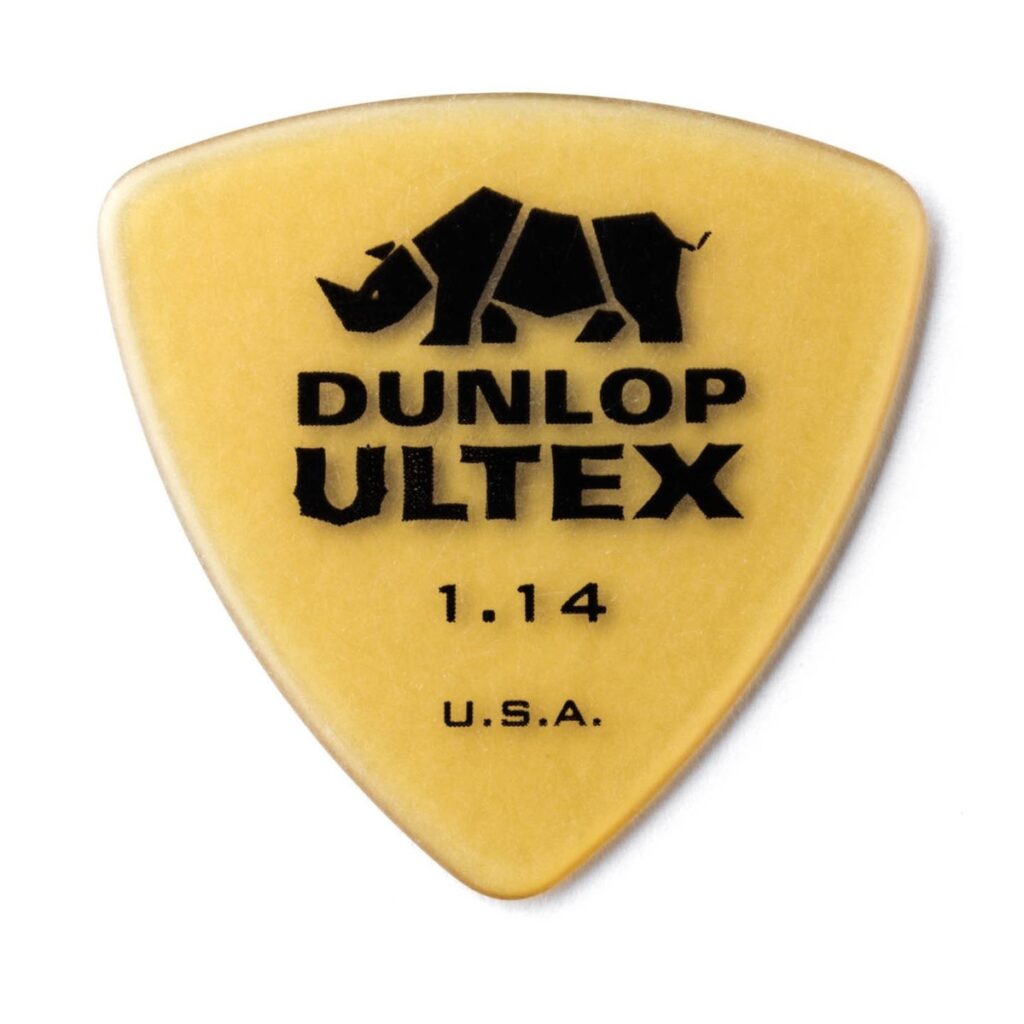 Dunlop Ultex Triangle 1.14mm 6 Pick Pack