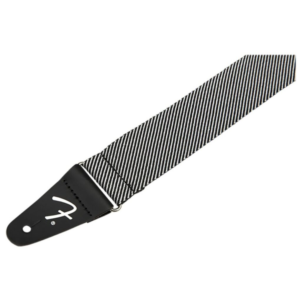 Fender 2" Modern Tweed Strap White and Black Tweed