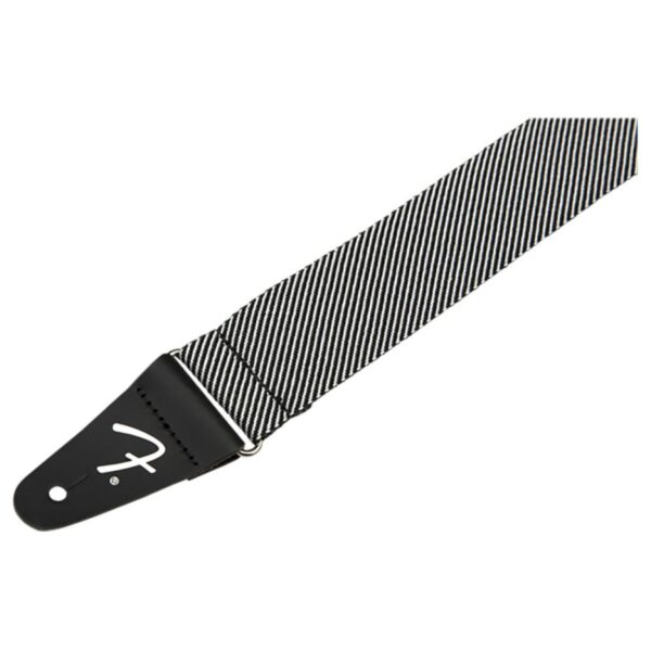 Fender 2" Modern Tweed Strap White and Black Tweed - Image 2