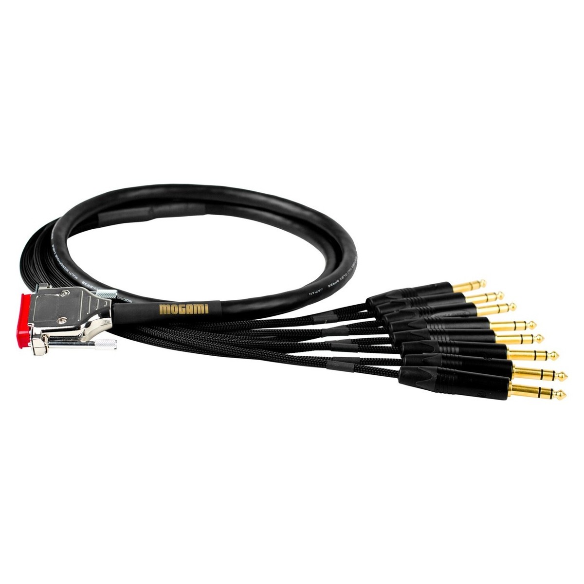 Mogami 2932 Multicore Cable - DB25 and 8 Neutrik Male TRS Jack 1.5m - Image 1