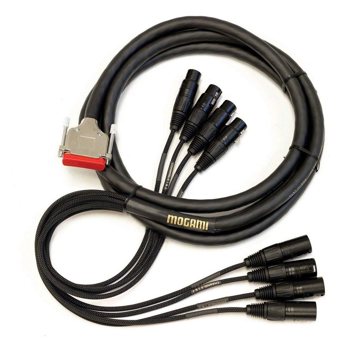 Mogami 3162 Digital Multicore - DB25 and 8 Neutrik XLRs (Yamaha) 3m - Image 1