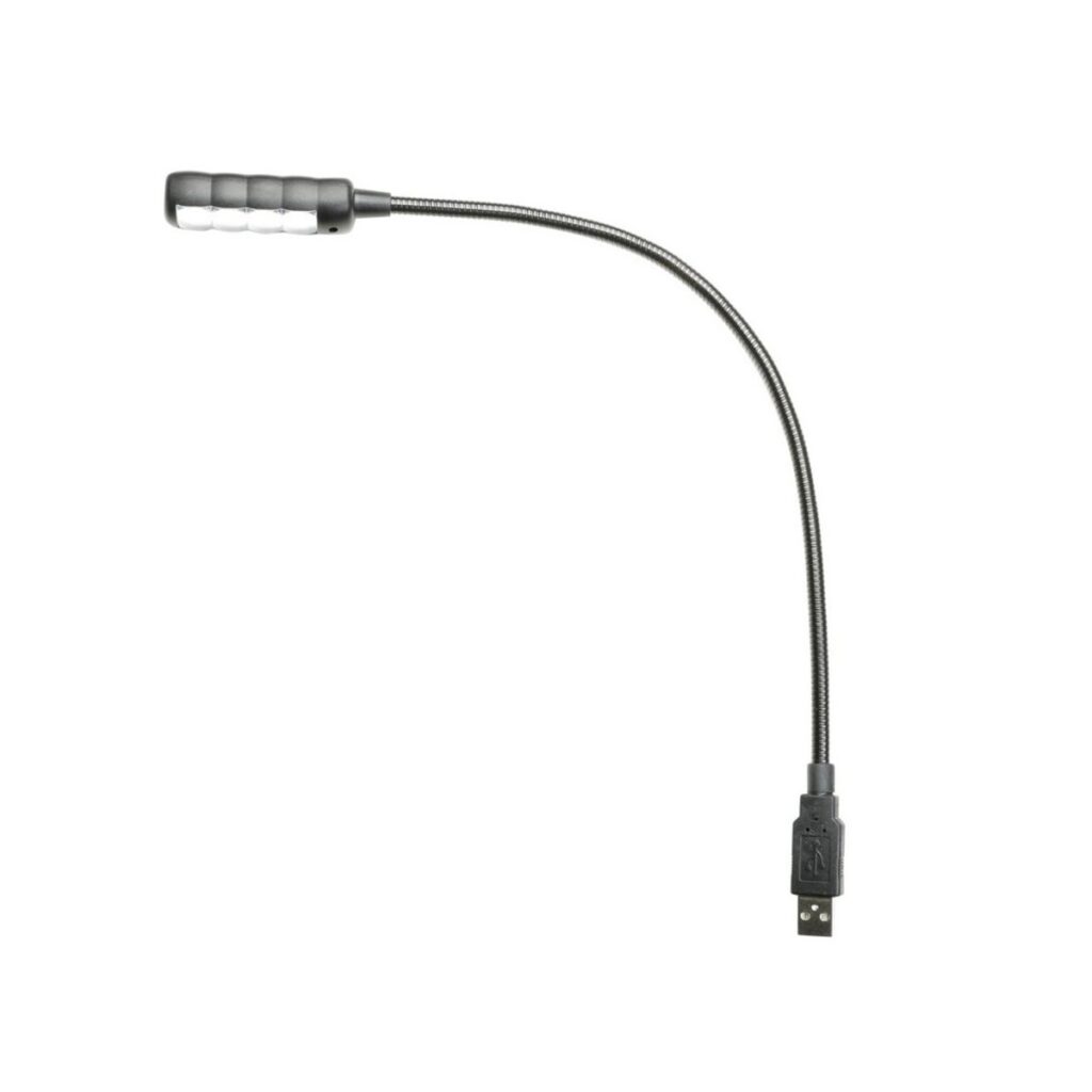 Adam Hall SLED ULTRA USB Gooseneck Lamp with Selectable Colours
