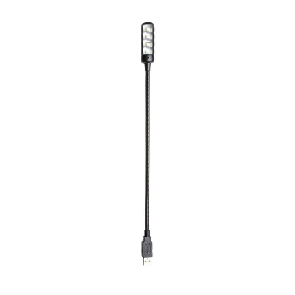 Adam Hall SLED ULTRA USB Gooseneck Lamp with Selectable Colours