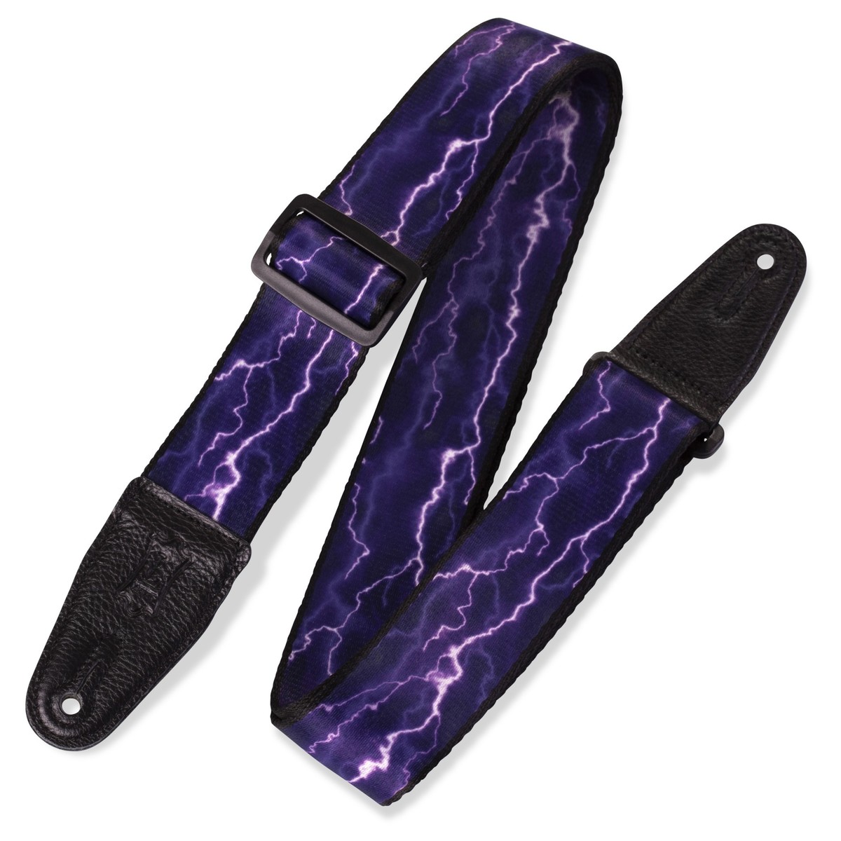 Levys MP-18 2" Polyester Guitar Strap Lightning - Image 1