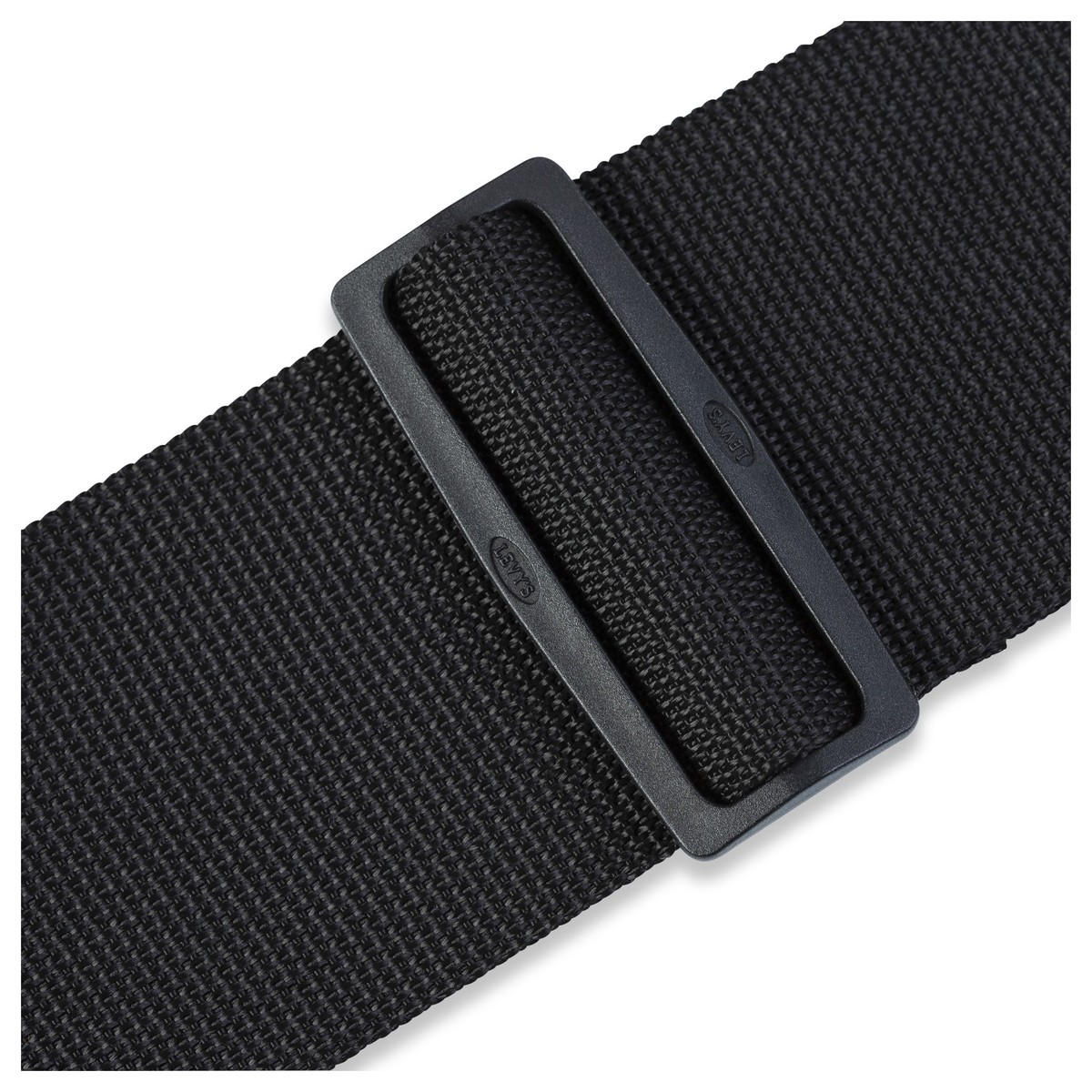 Levys M8P3-BLK 3" Polypropylene Guitar Strap Black - Image 2