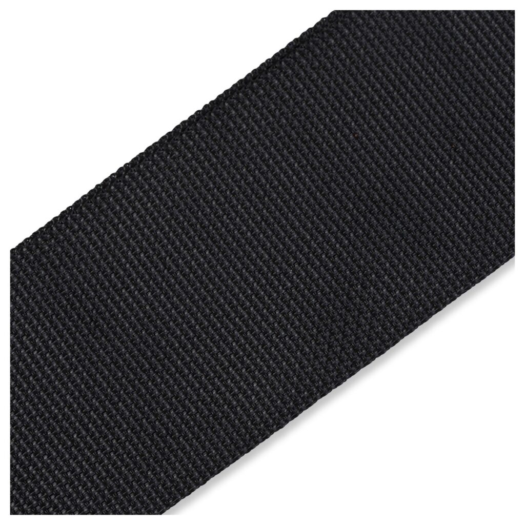 Levys M8P3-BLK 3" Polypropylene Guitar Strap Black