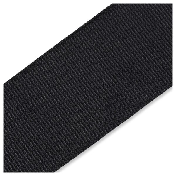 Levys M8P3-BLK 3" Polypropylene Guitar Strap Black - Image 3