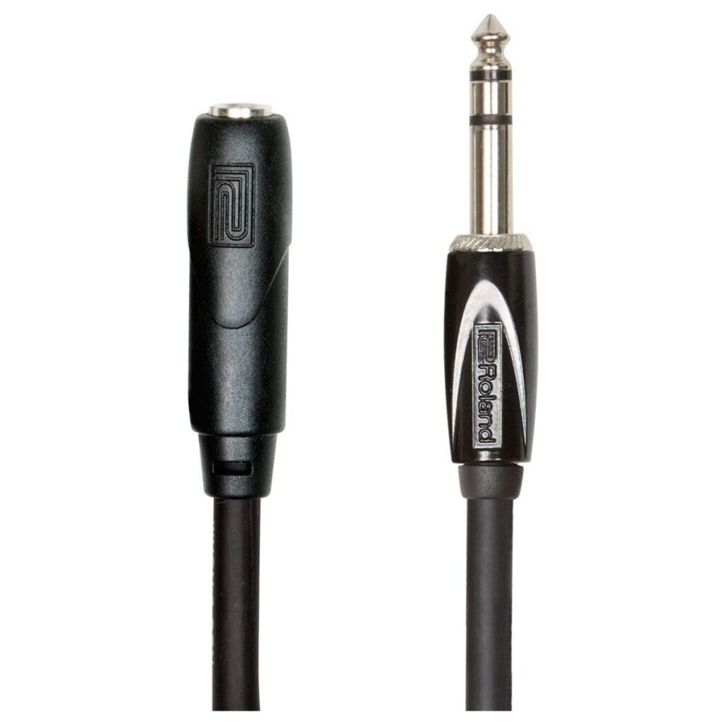 Roland Headphone Extension Cable 1/4" Jack 25ft/7.5m
