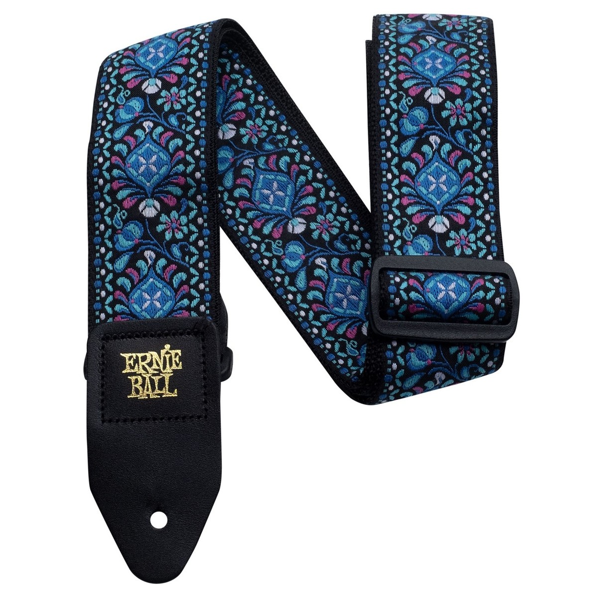 Ernie Ball Classic Jaquard Strap Indigo Orchid - Image 1