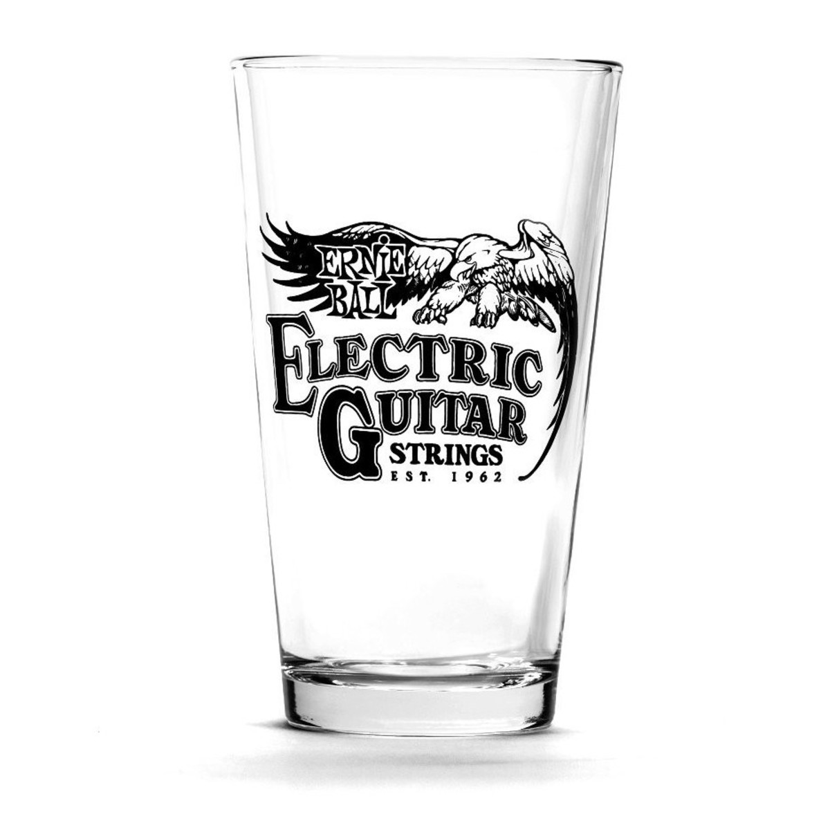 Ernie Ball P04001UK Vintage Logo Pint Glass - Image 1