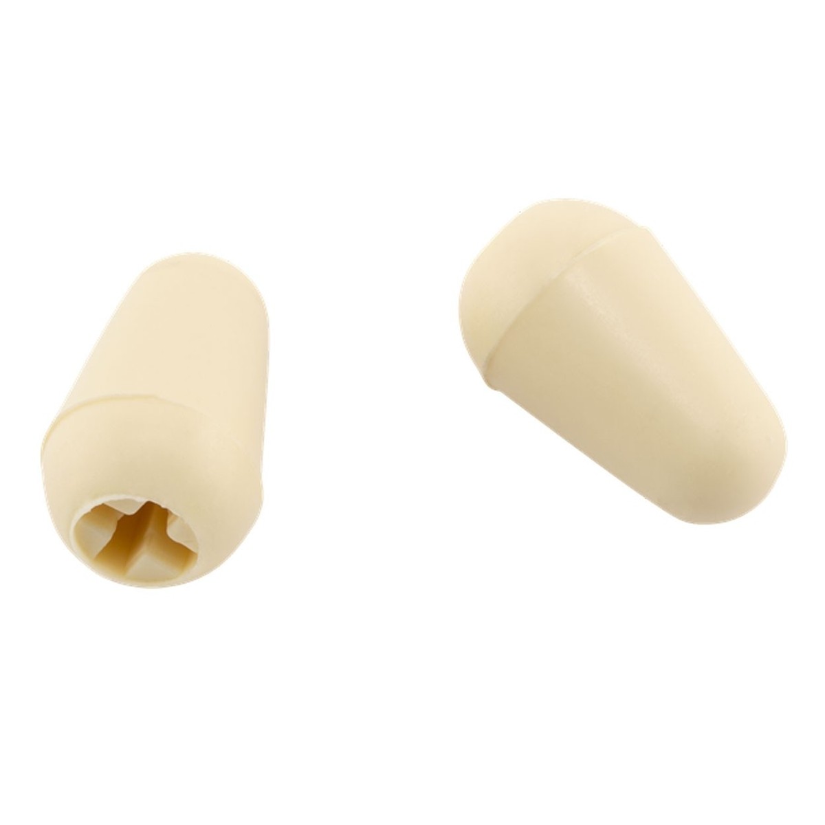Fender Road Worn Stratocaster Switch Tip Aged White (2) - Image 1