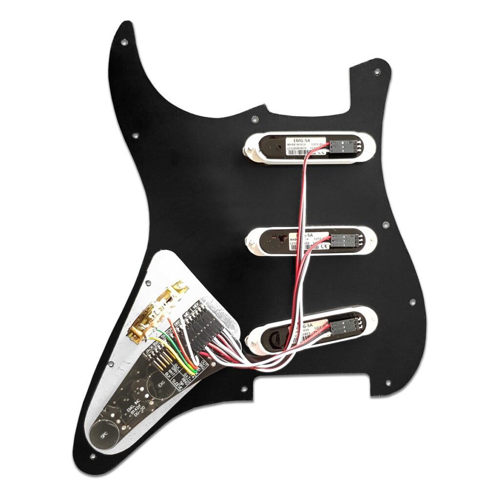 EMG David Gilmour DG20 Special Edition Pickup Set Black and White