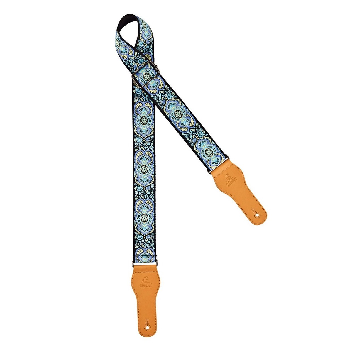 Ortega OCS-550 Creative Series Guitar Strap Classic Blue - Image 1