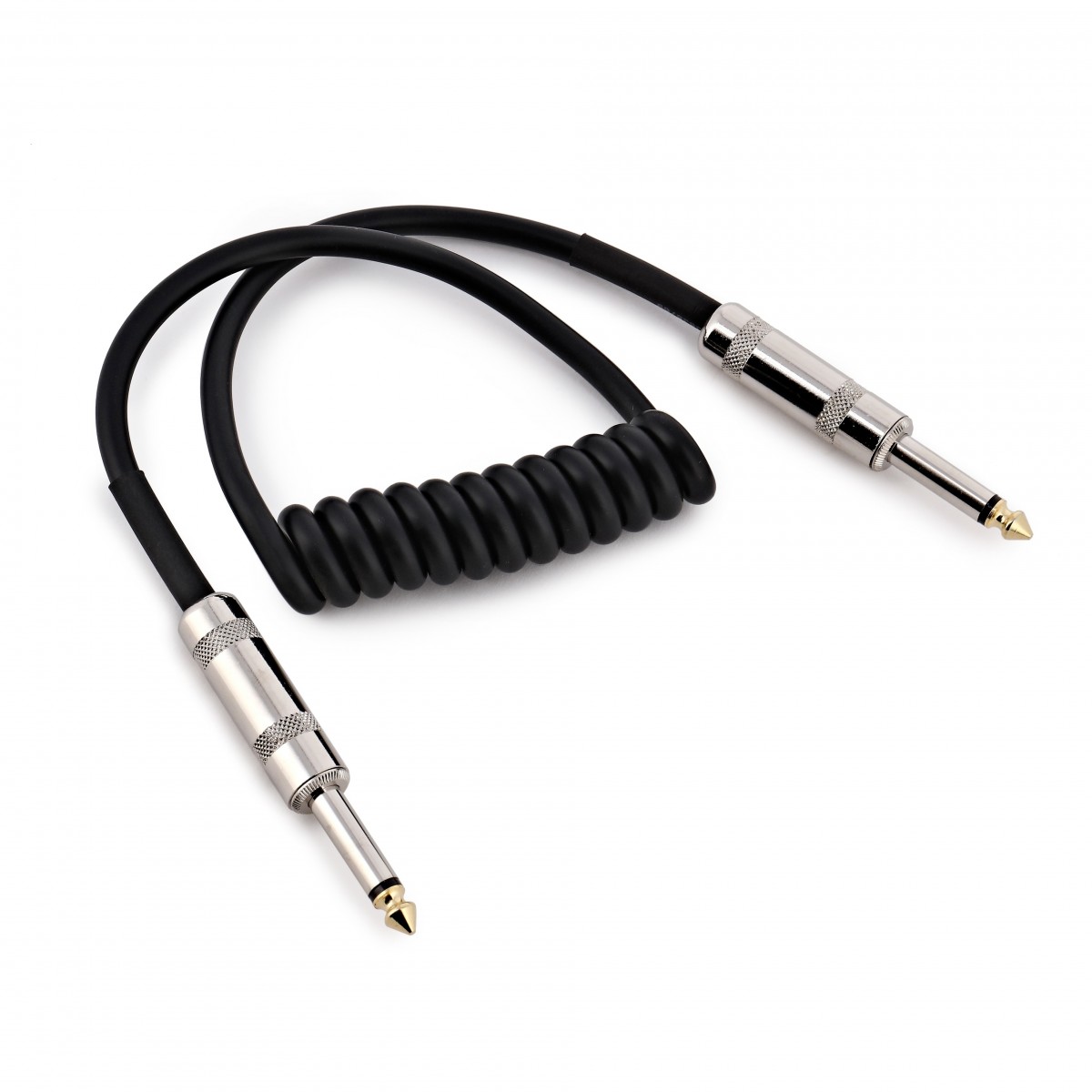 Essentials Jack Coiled Instrument Cable 1m - Image 1