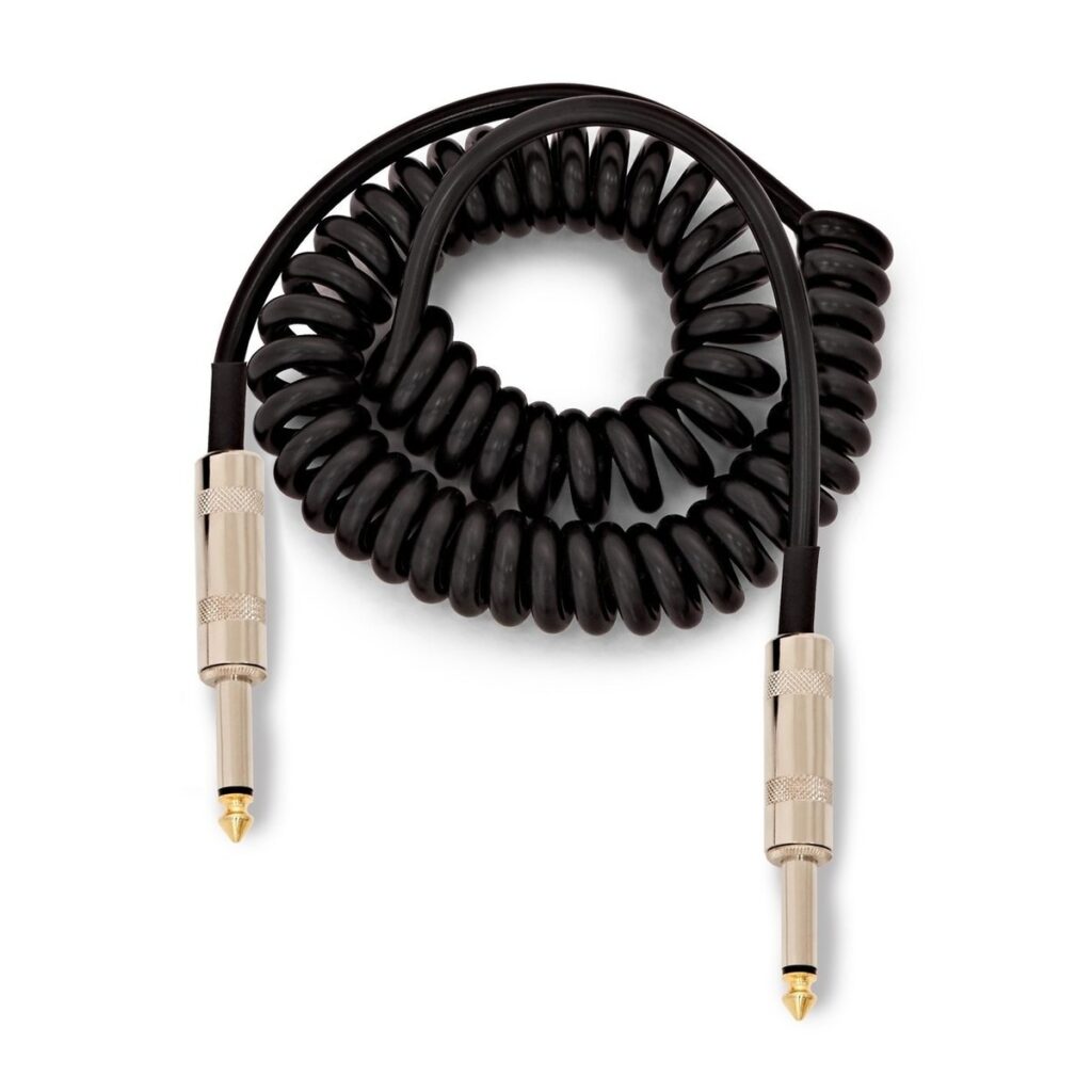 Essentials Jack Coiled Instrument Cable 3m