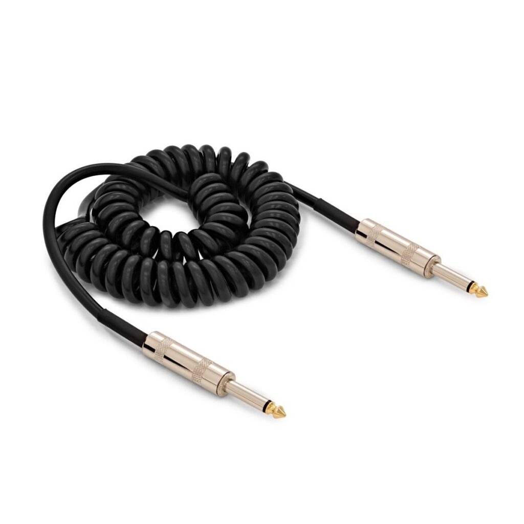 Essentials Jack Coiled Instrument Cable 3m