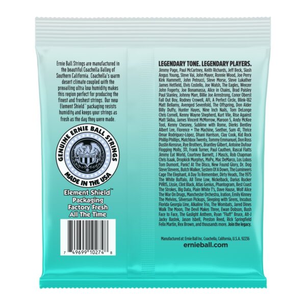Ernie Ball P02326 Concert/Soprano Ukulele Strings Set Black - Image 2
