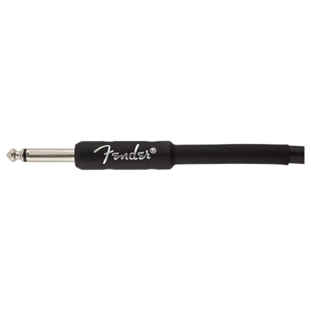 Fender Professional 5ft Straight Instrument Cable Black