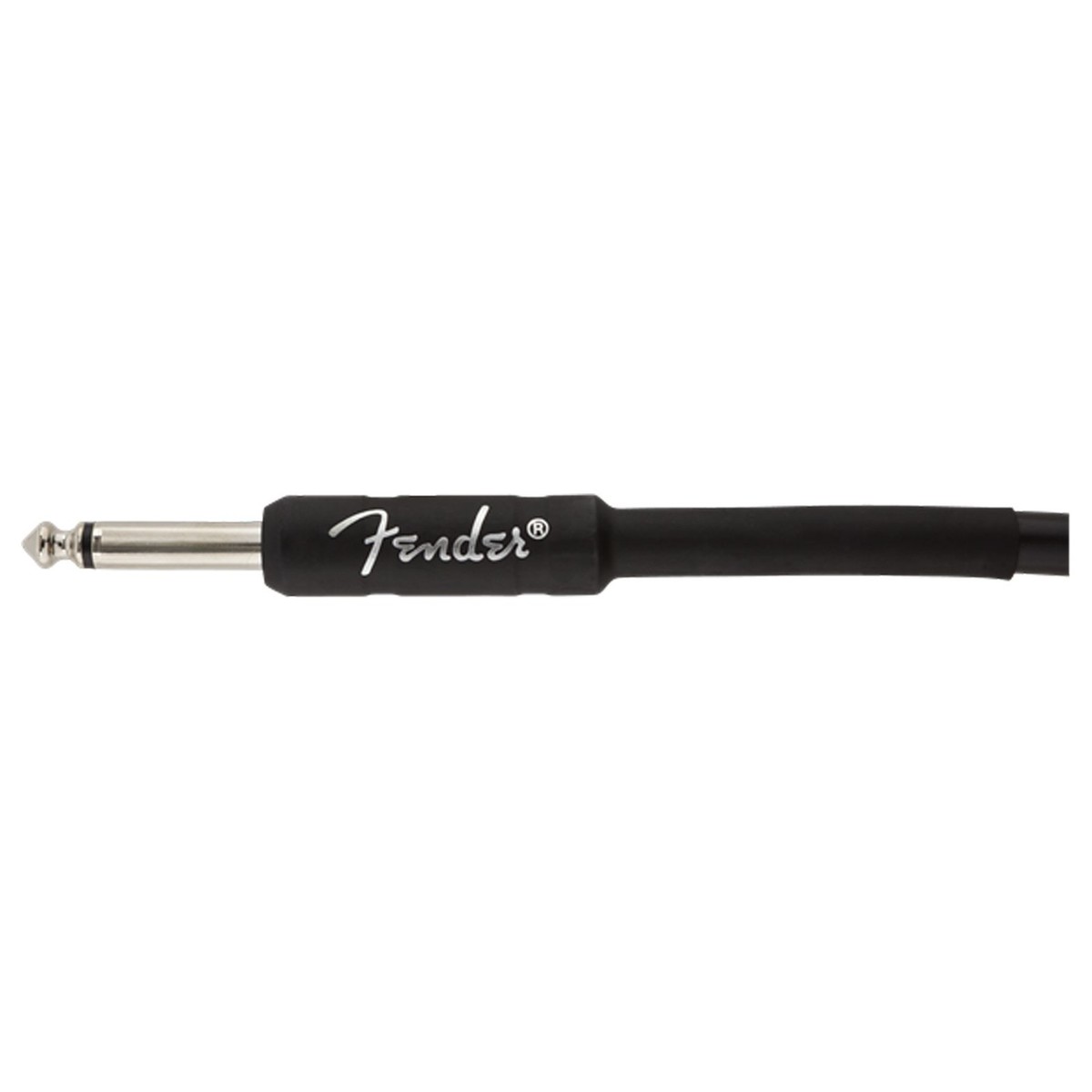 Fender Professional 5ft Straight Instrument Cable Black - Image 2