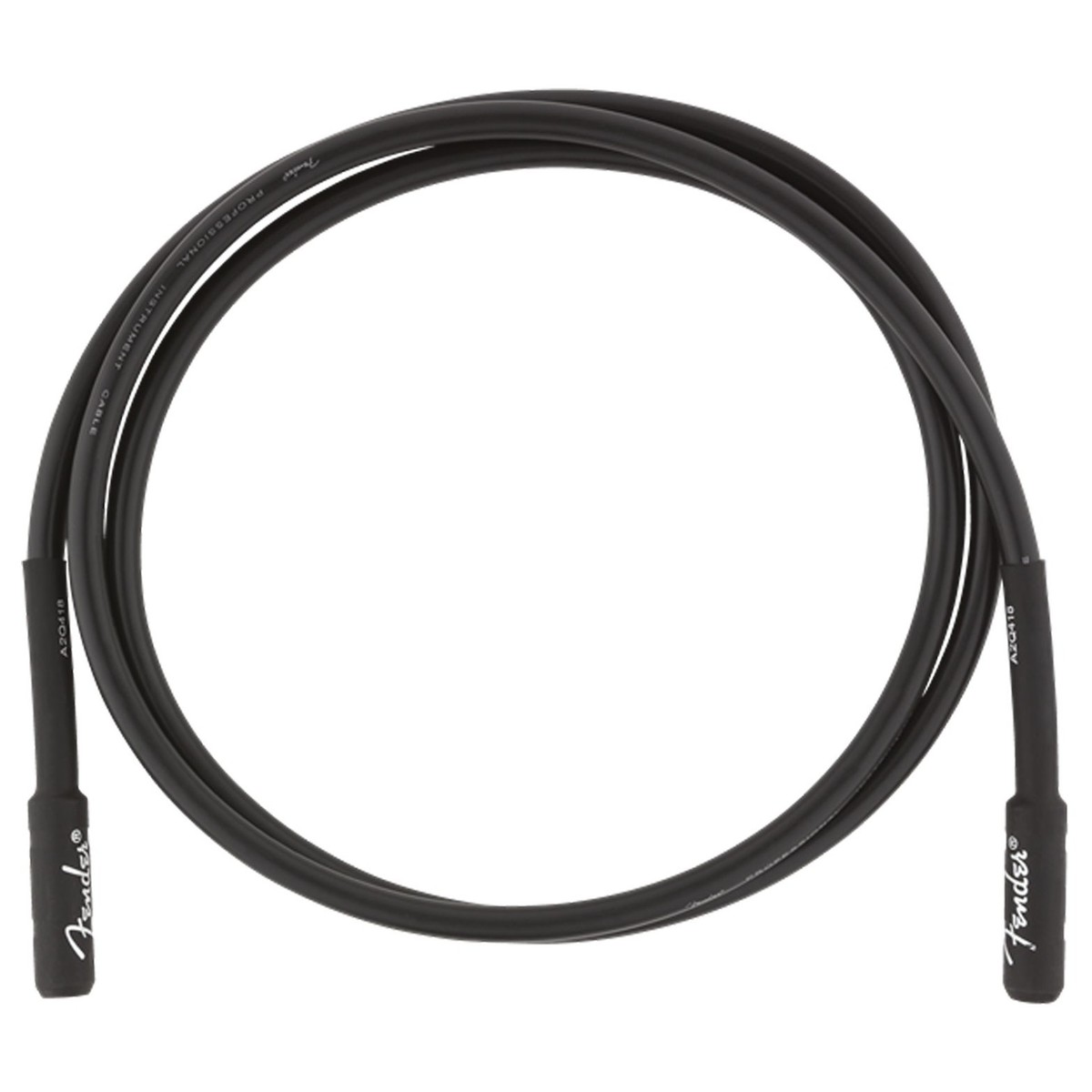 Fender Professional 5ft Straight Instrument Cable Black - Image 3