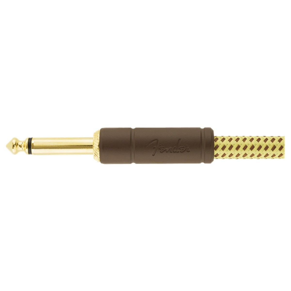 Fender Deluxe 5ft Straight Instrument Cable Tweed - Image 2