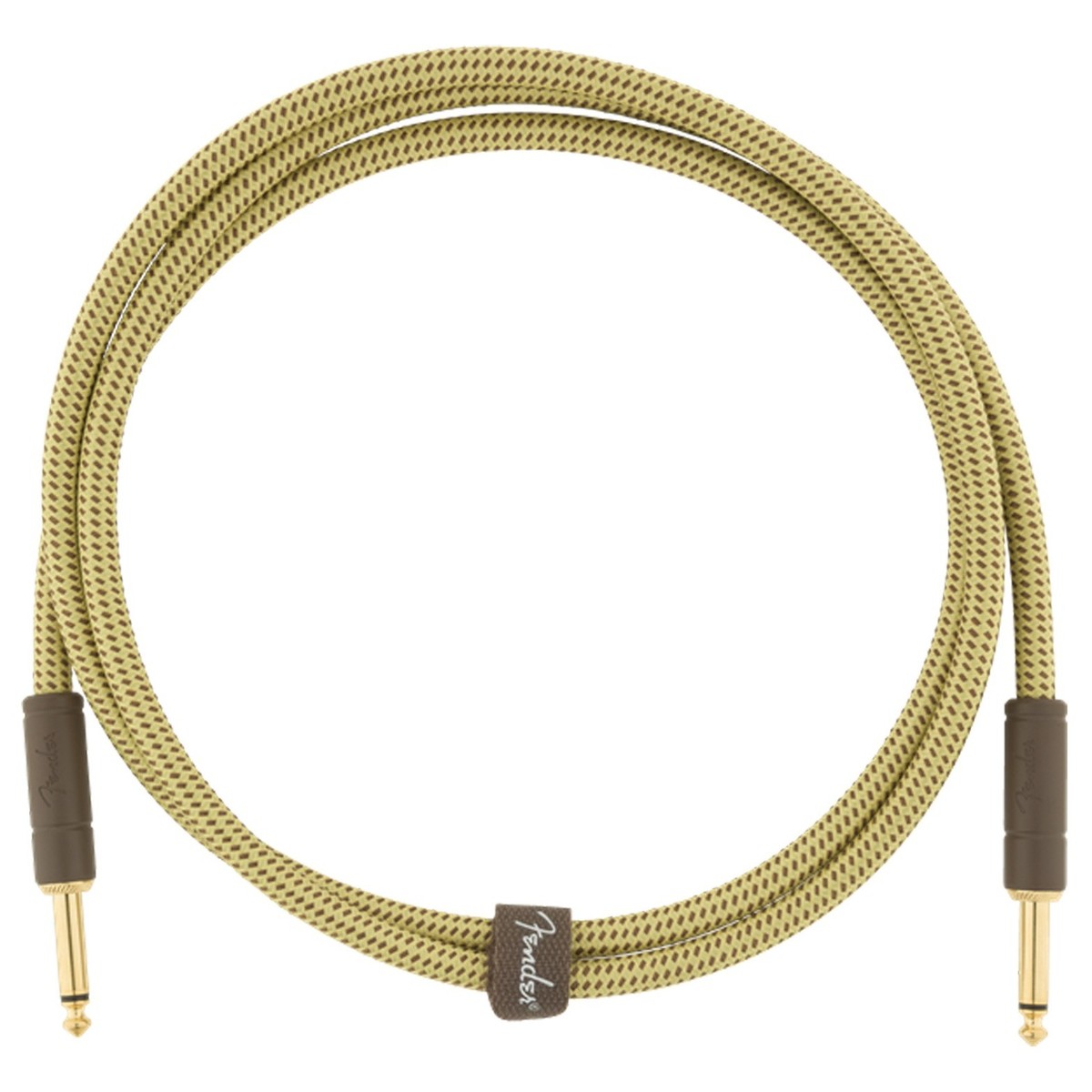 Fender Deluxe 5ft Straight Instrument Cable Tweed - Image 3